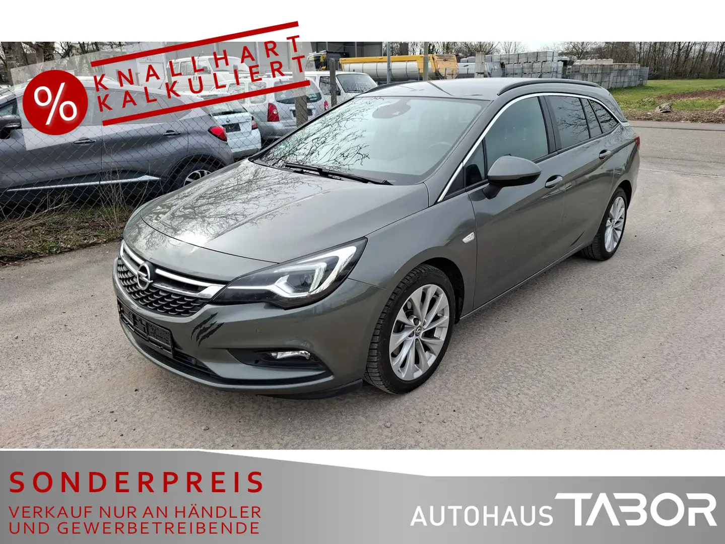 Opel Astra K Sportst 1.6BiTurbo CDTI Business LED Nav Plateado - 1