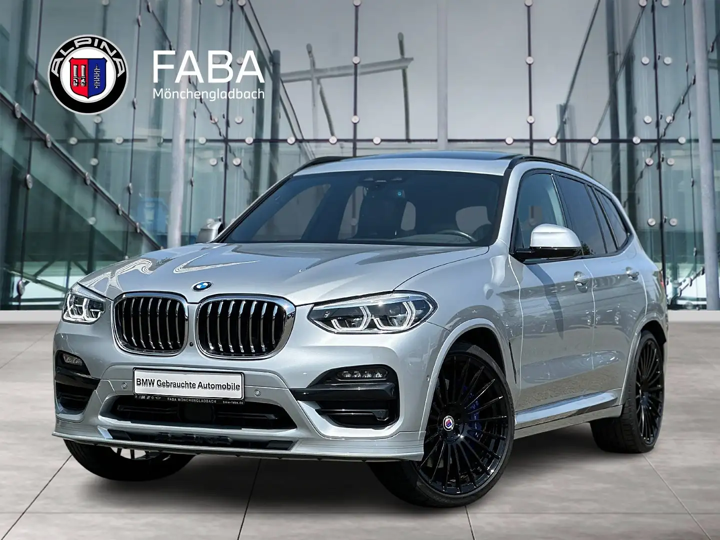 Alpina XD3 Pano HuD 360° AHK StandHz. H/K Argent - 1