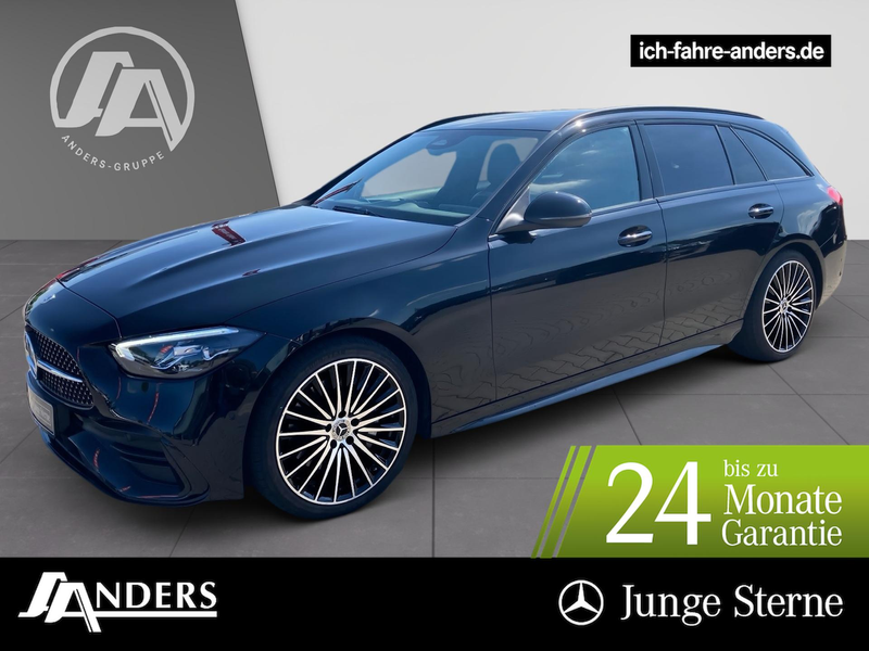 Mercedes-Benz C 300 d T AMG+Kam+LED+Night+Navi+L-Hzg.+Totwink.