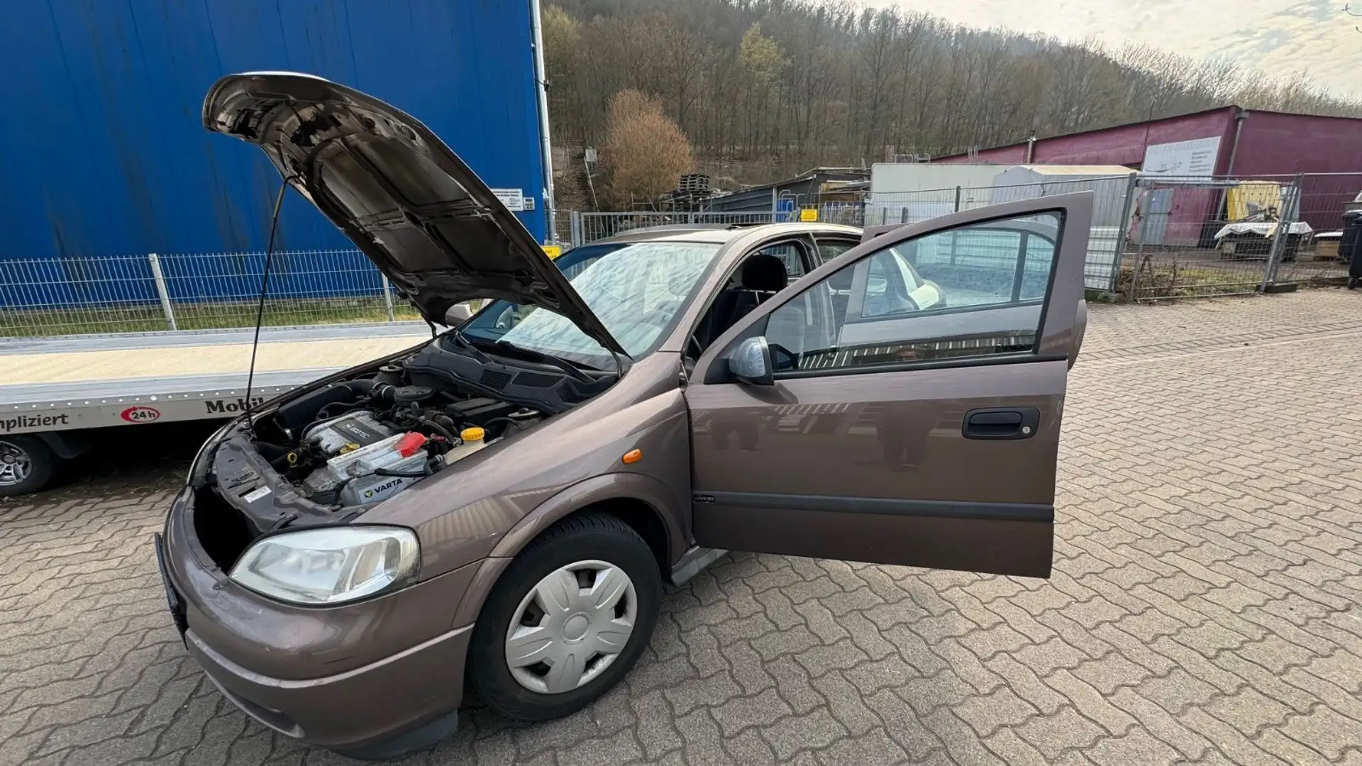 Opel Astra 1,2 a1.Hd Scheckh.SD!noTÜV!Selten! OldYFP!! Braun - 2