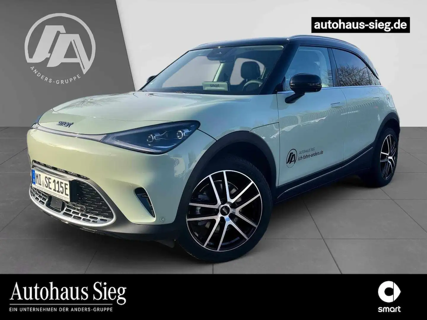 smart #1 Premium 66kWh Edi.+360°+Distronic+HUD+LED Vert - 1