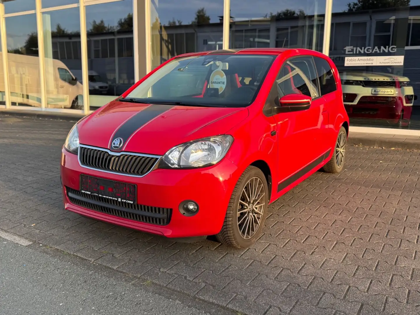 Skoda Citigo Sport*Navi*Tempo*Sitzheizung*Scheckheft Rood - 1