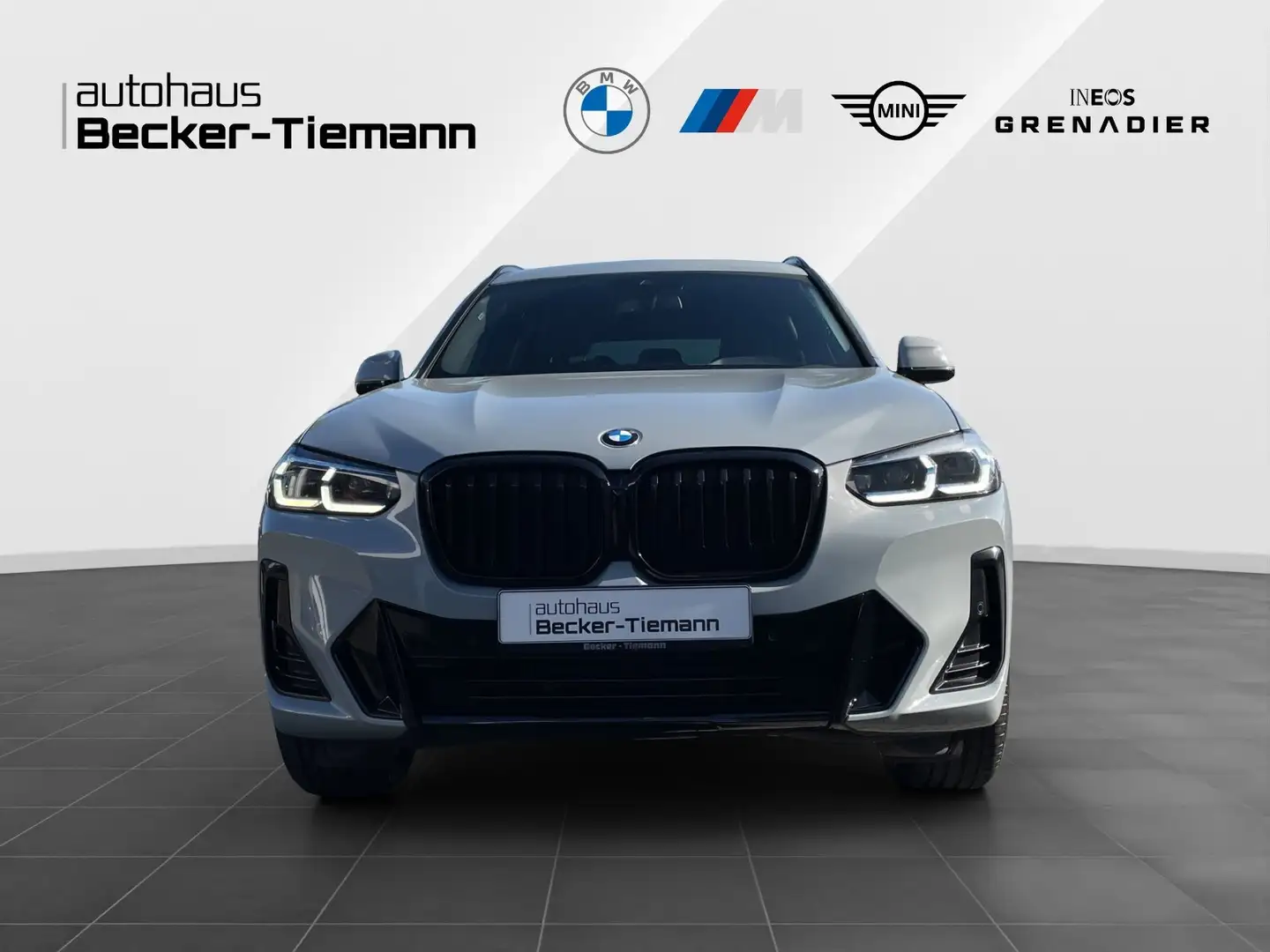 BMW X3 xDrive20d *AUT.*M SPORT*AHK*LC.PROF*LASER*HIFI* Grijs - 2