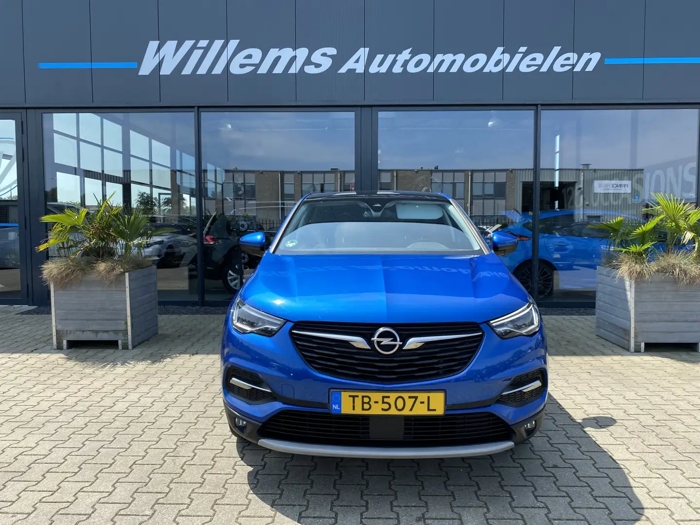Opel Grandland X 1.2 Turbo Business Executive Panoramadak Blauw - 2