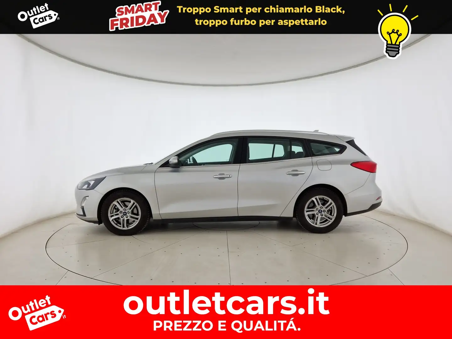 Ford Focus sw 1.0 ecoboost h business 125cv Argent - 2