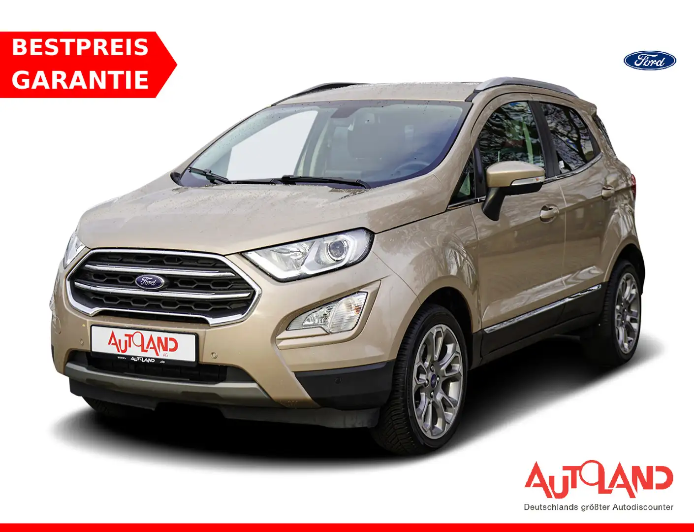Ford EcoSport 1.0 EcoBoost Titanium X Bi-Xenon Kamera A Beige - 1