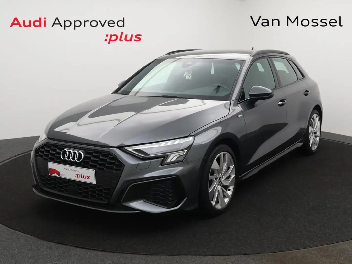 Audi A3 Sportback Audi A3 Sportback 30TFSI 110PK S-LINE EXTERIOR / INTERIOR *SPORTSEATS*FULL LED*DIGITAL DASHBOARD*BLTH*CRUISE*PD Gris - 1