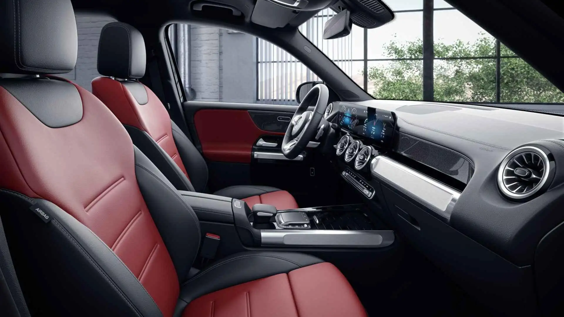 Mercedes-Benz GLB 200 AMG Line | Verwarmde Zetels | Smartphone Integrati Zwart - 2
