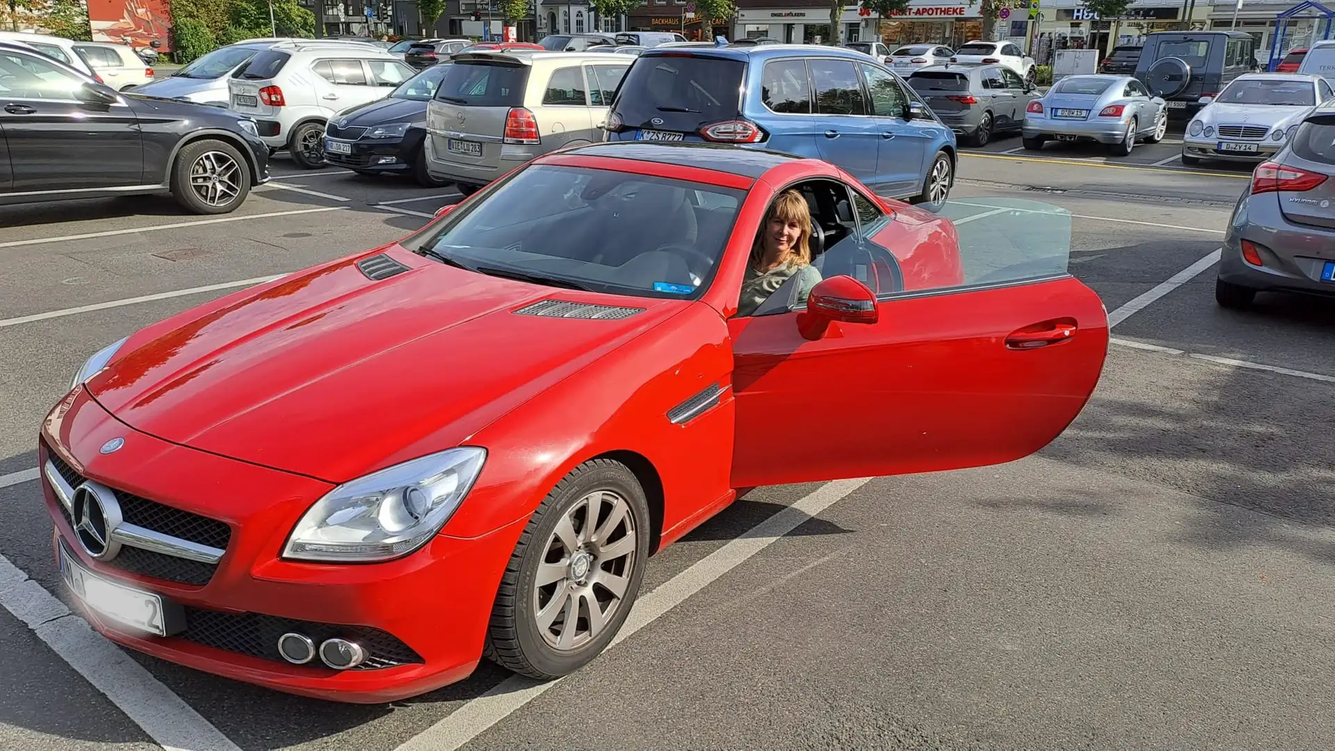 Mercedes-Benz SLK 250 SLK 250 CDI (BlueEFFICIENCY) Roşu - 1