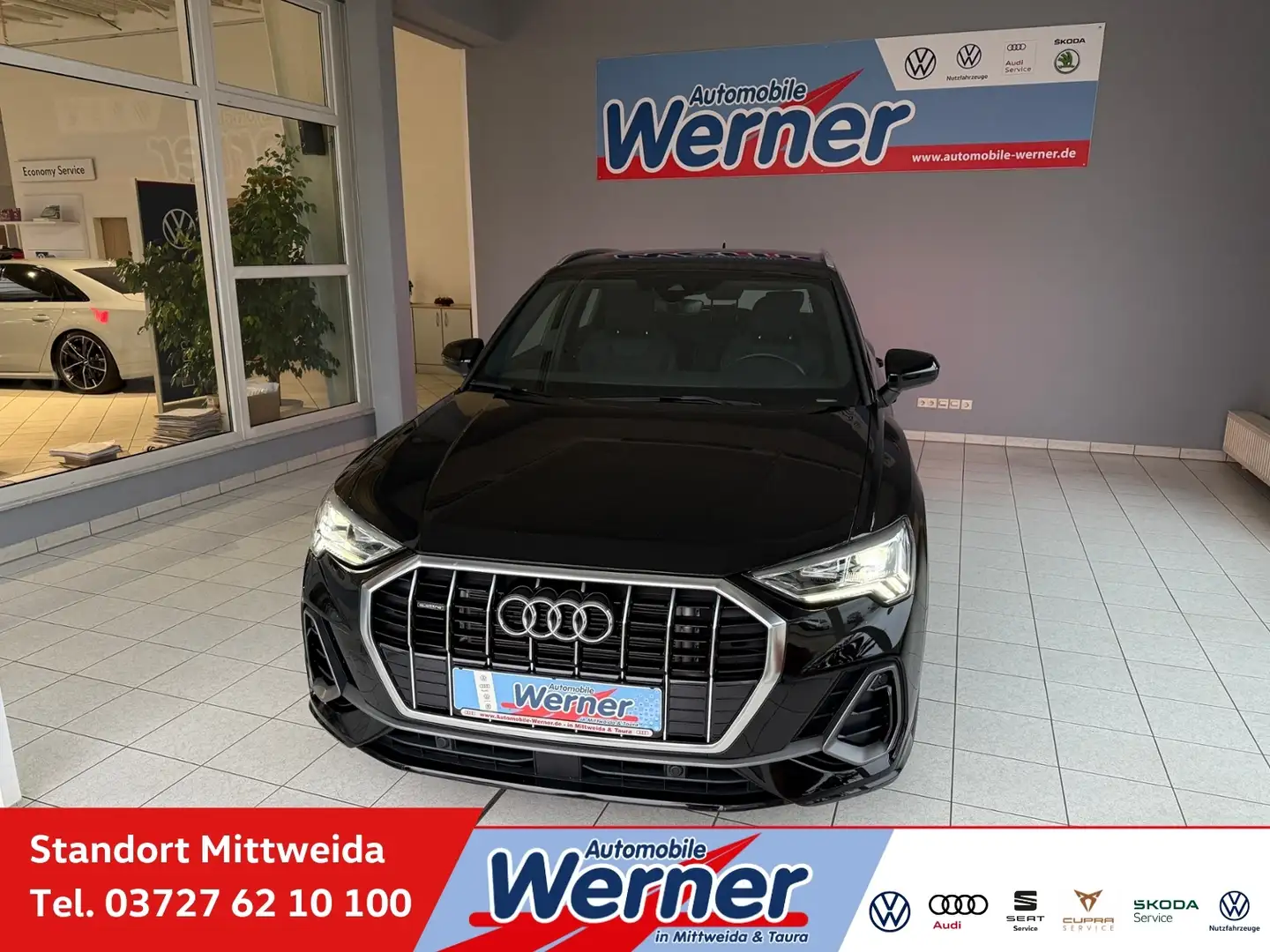 Audi Q3 40TDI S line quattro Navi LED Rückfahrkamera Schwarz - 1