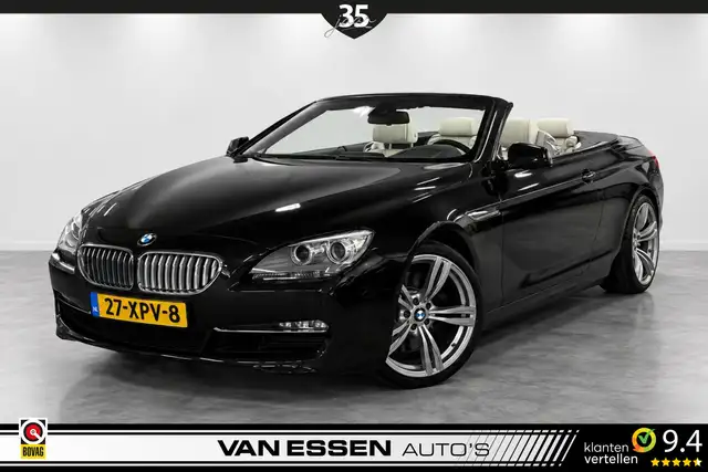 BMW 650 6-serie Cabrio 650i High Executive Leder Head-Up N