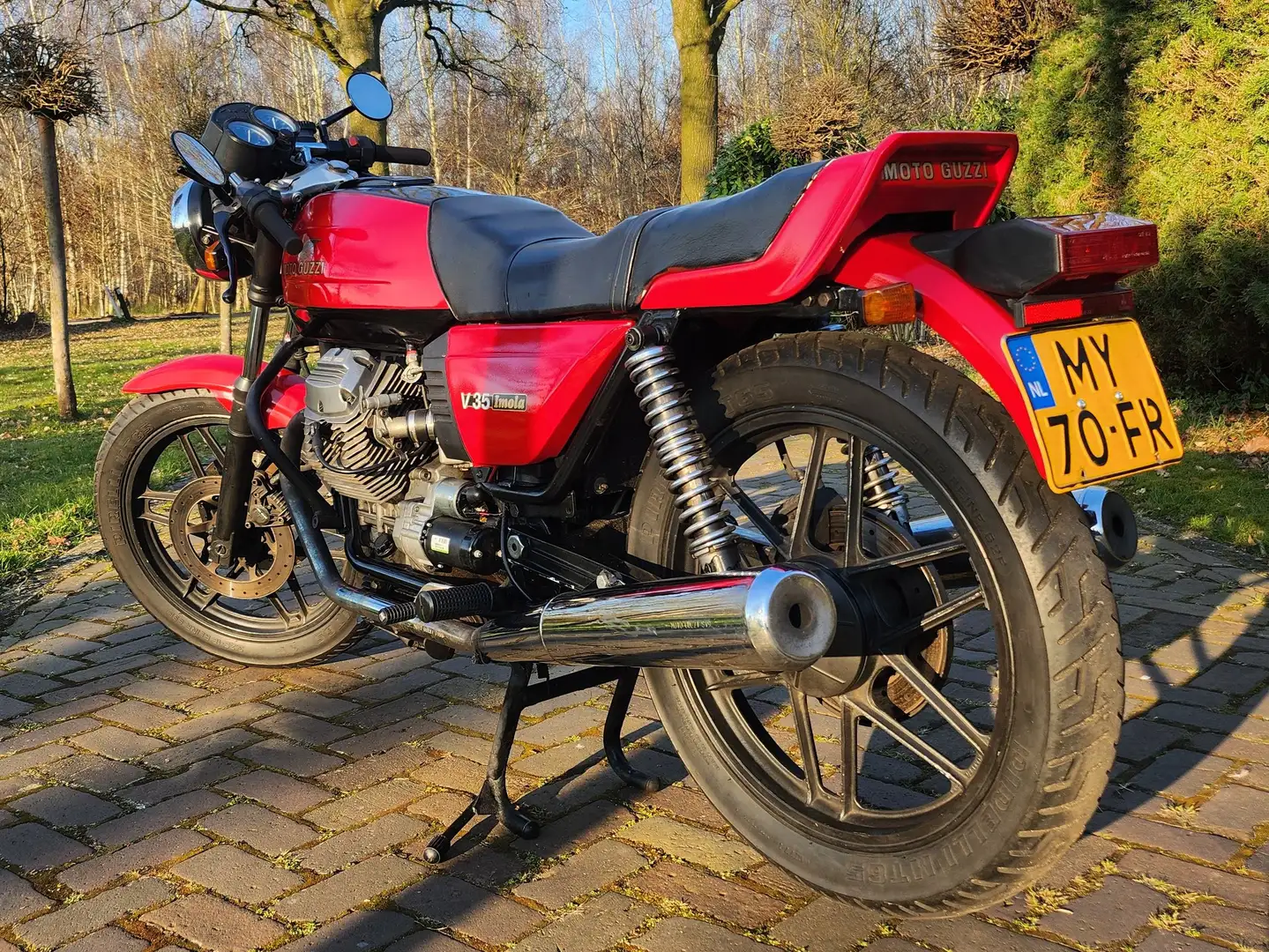 Moto Guzzi V 35 Imola Roşu - 2