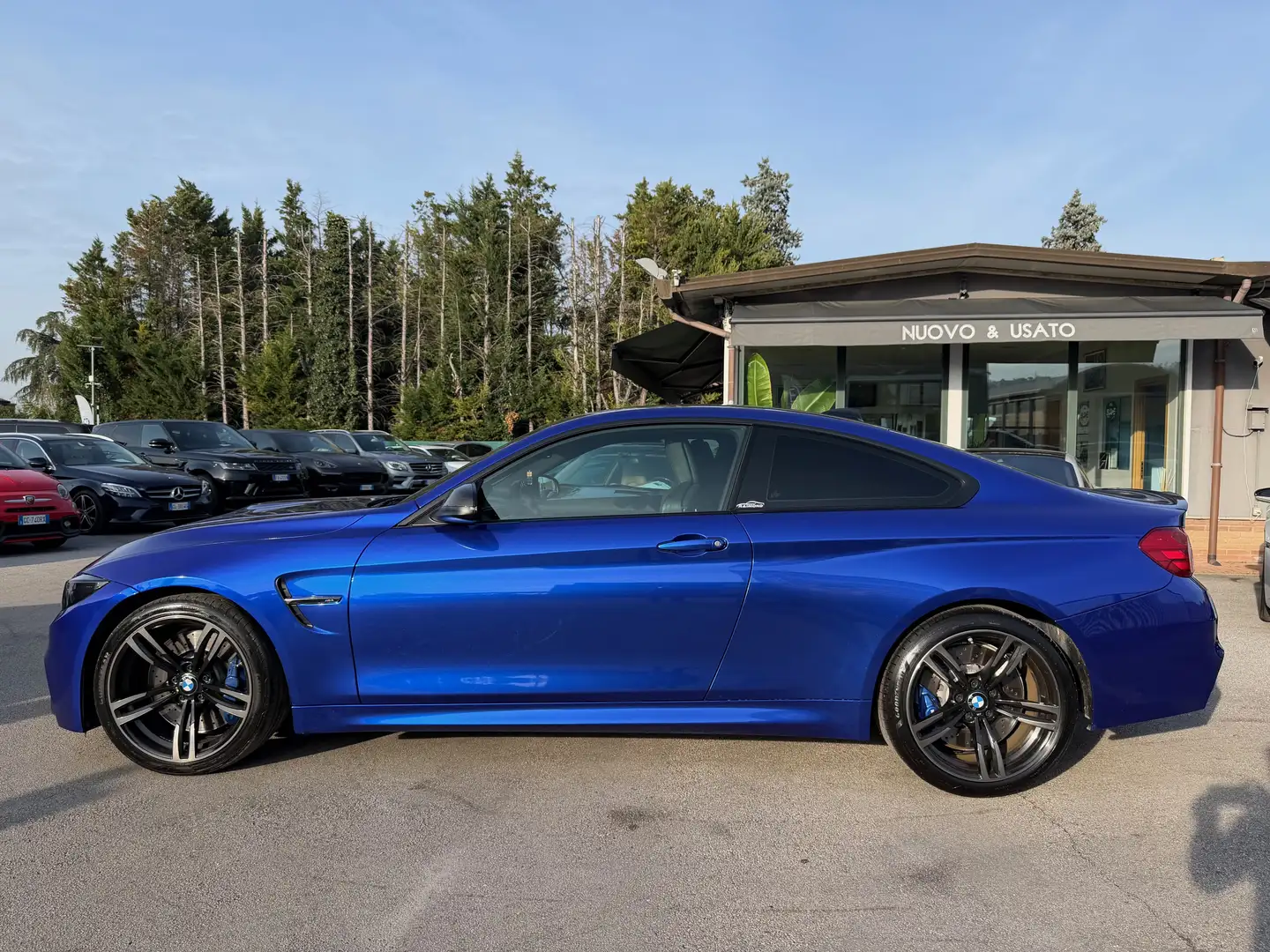 BMW M4 Coupe 3.0 dkg/LED AL VOLANTE/PACK CARBONIO/KM DOC Blau - 2