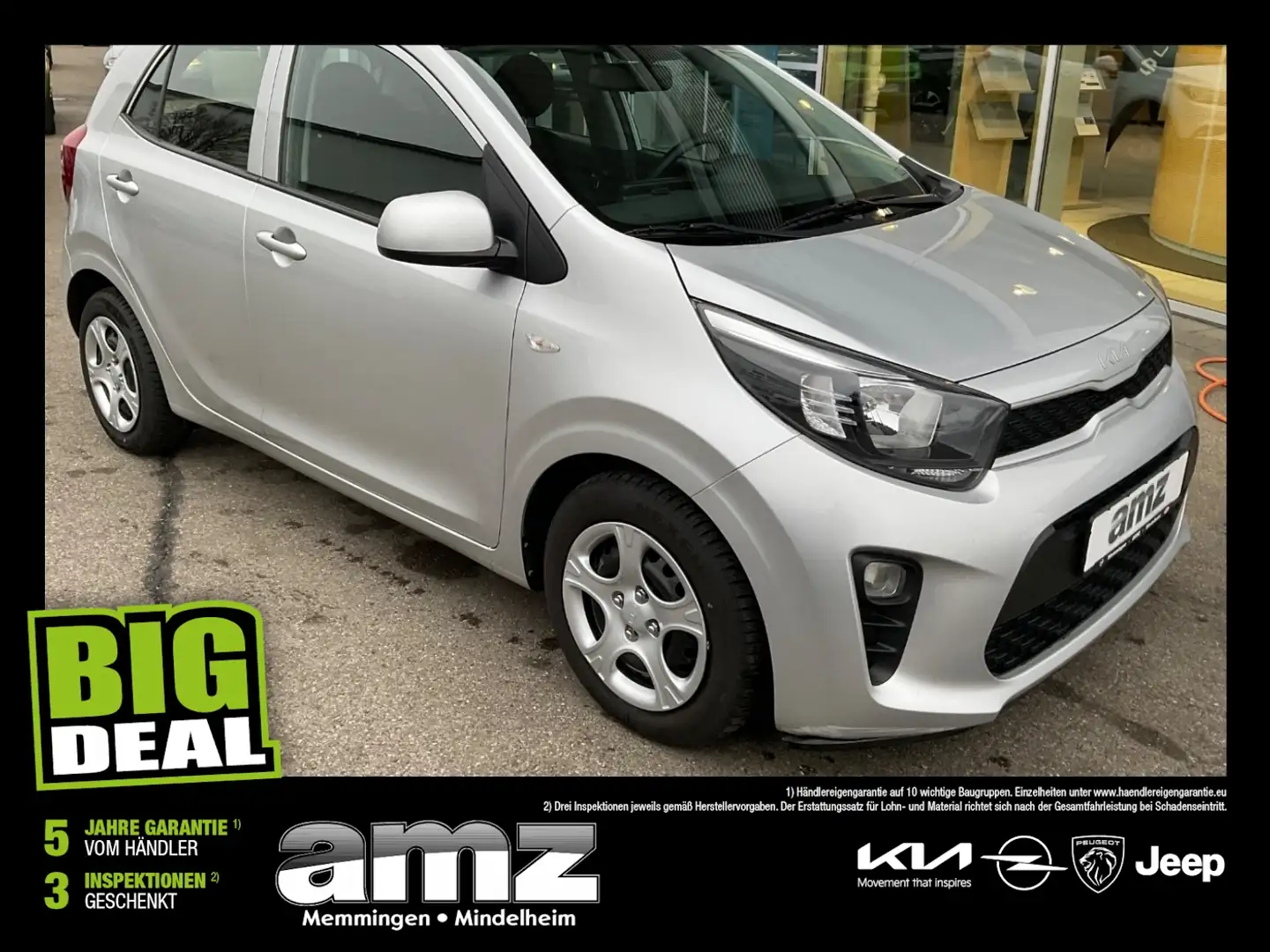 Kia Picanto 1.2 Edition 7 *Stadtflitzer*Klima* Срібний - 1
