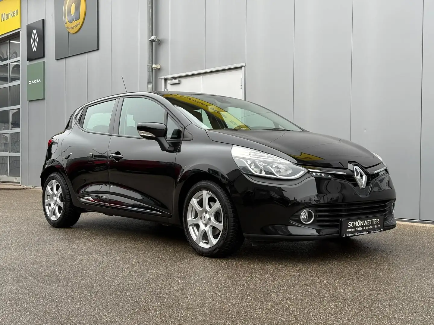 Renault Clio 1.2 TCE Dynamique Automatik Metallic Schwarz - 2