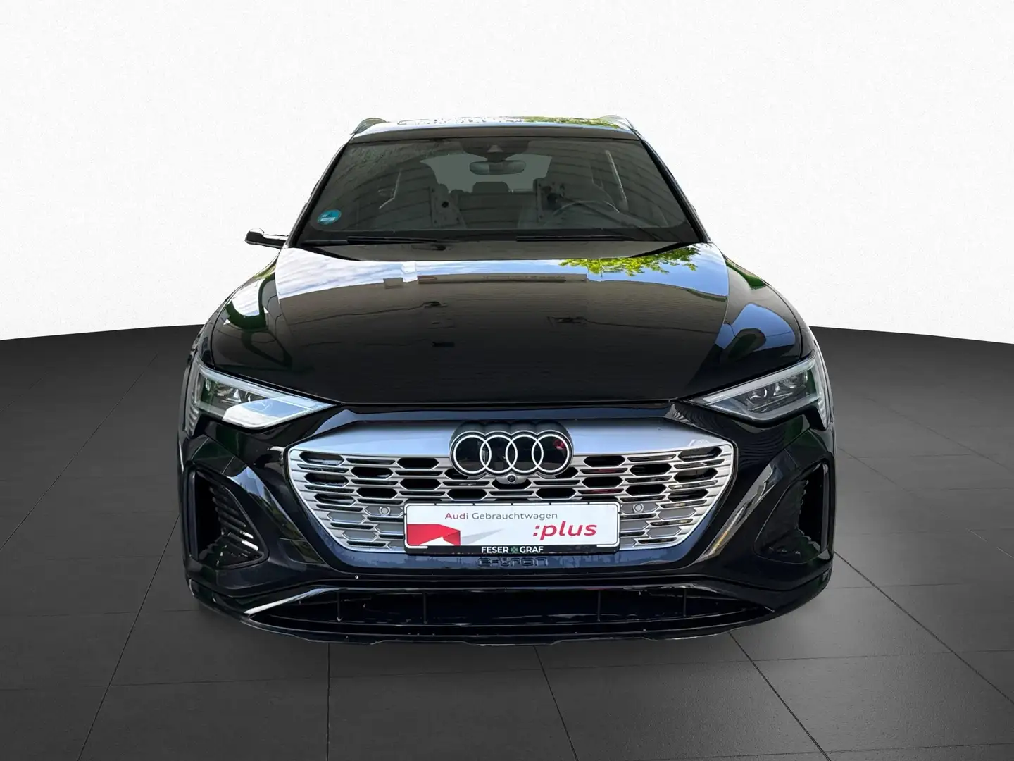 Audi Q8 e-tron S line 55 qu. ACC+B&O+HEADUP+PANO Noir - 2
