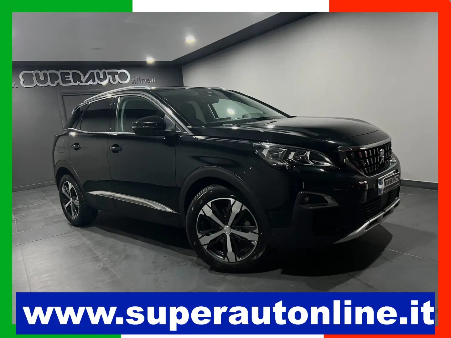 Peugeot 3008 BlueHDi 130 S&S Allure Schwarz - 1