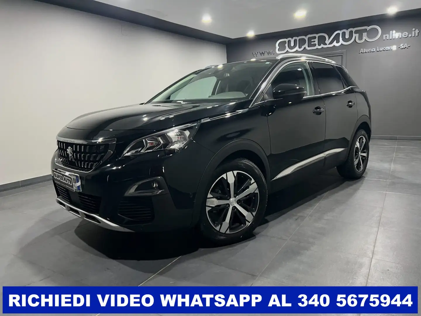 Peugeot 3008 BlueHDi 130 S&S Allure Schwarz - 2