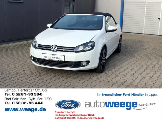 Volkswagen Golf Cabriolet Cup 1,4 TSI