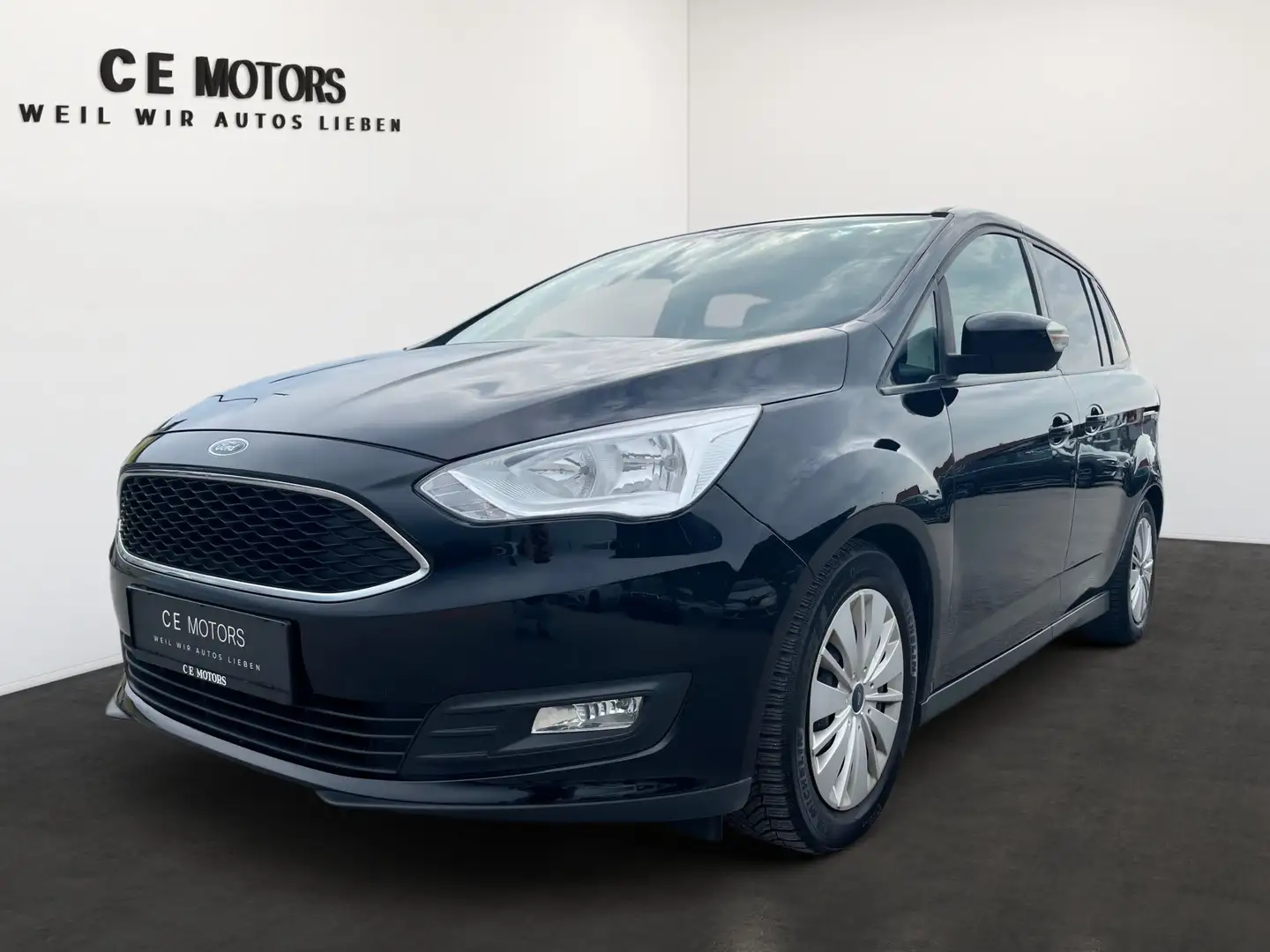 Ford Grand C-Max C-Max 1.5 TDCi | 1 Besitz | Lückenlos Servicegepf Schwarz - 1