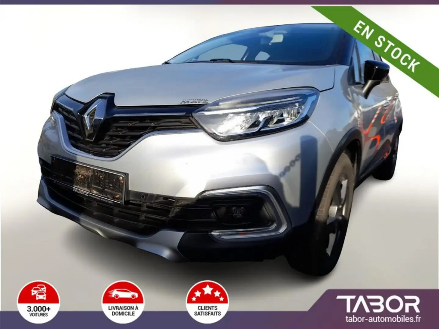 Renault Captur 0.9 TCe 90 Intens GPS LED radars Gris - 1