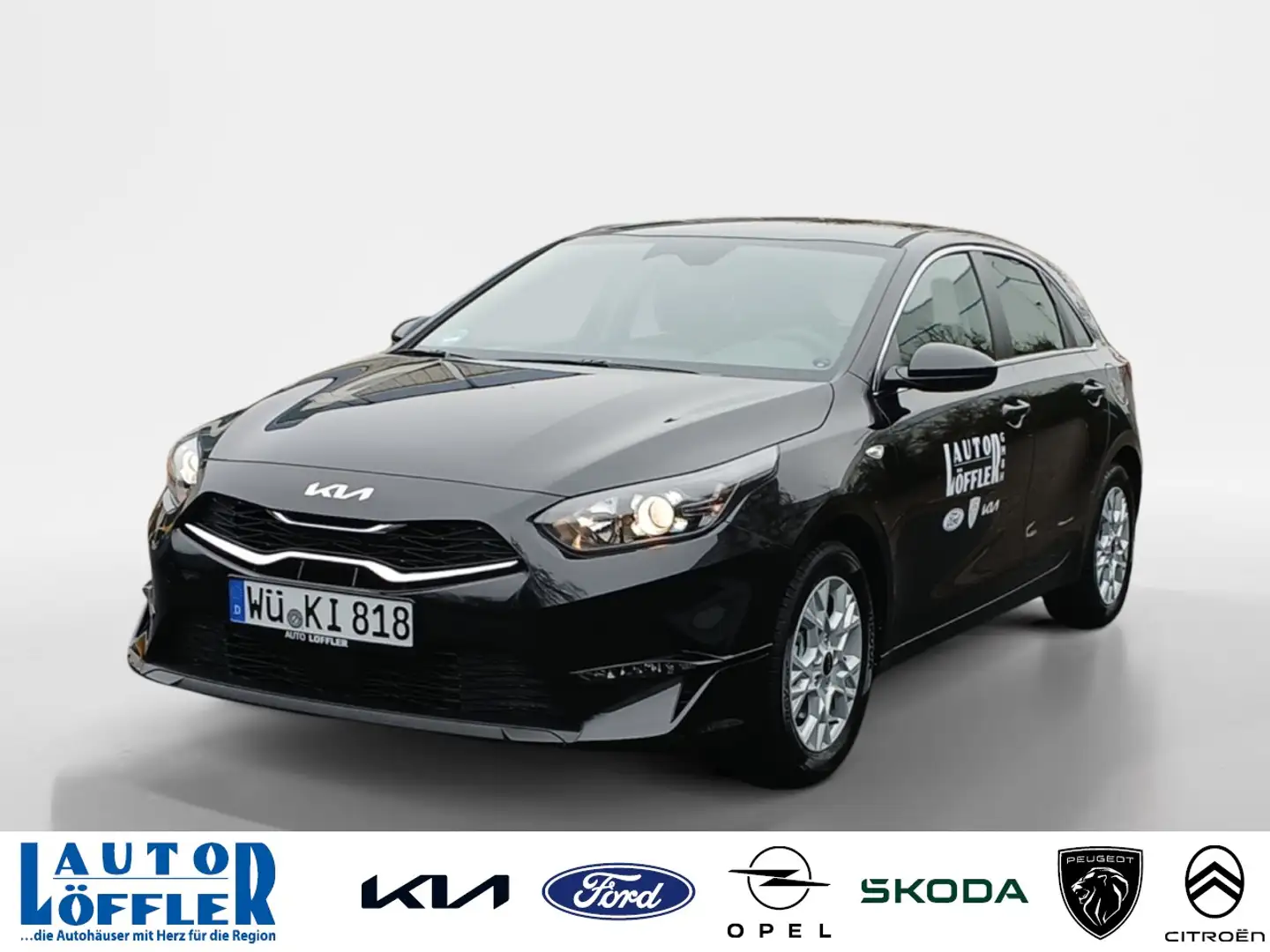 Kia Ceed / cee'd Vision 1.5 KOMF+ PDC´ RFK´ KLIMA´ NAVI´ Klima Schwarz - 1