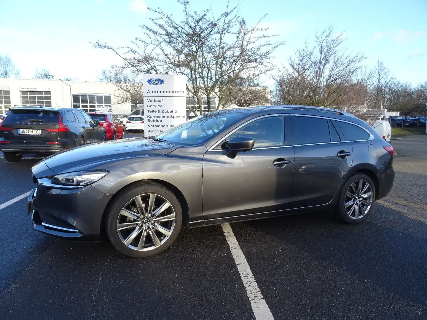 Mazda 6 Kombi 2.0 Skyactiv-G 165 Sports-Line *BOSE*LED Grau - 1