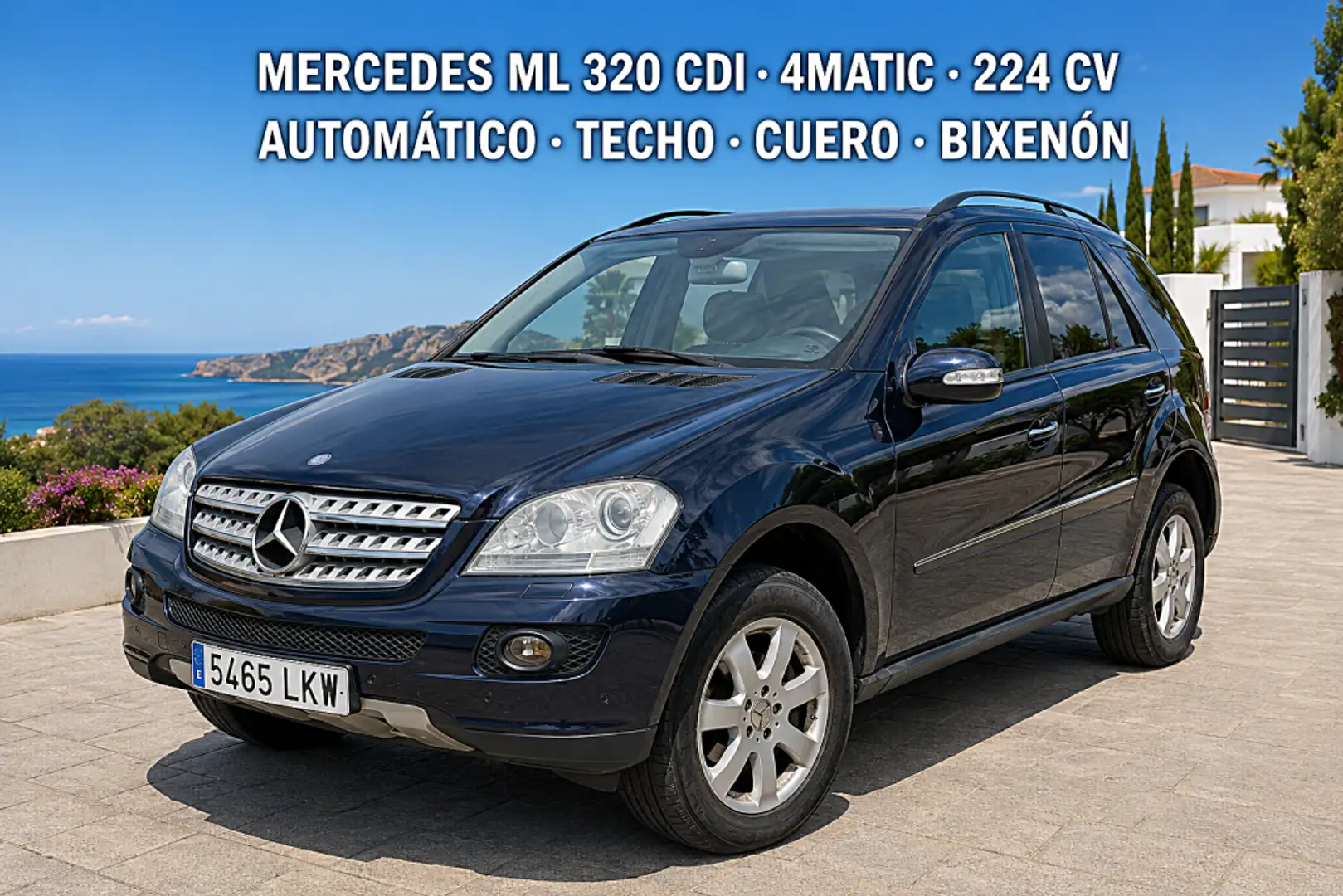 Mercedes-Benz ML 320 320CDI Aut. Negro - 1
