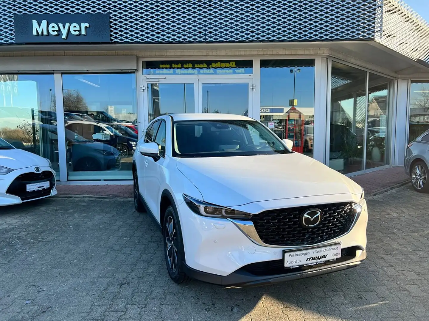 Mazda CX-5 SKYACTIV D 184ps 6AT AWD EXCLUSIVE-LINE Weiß - 1