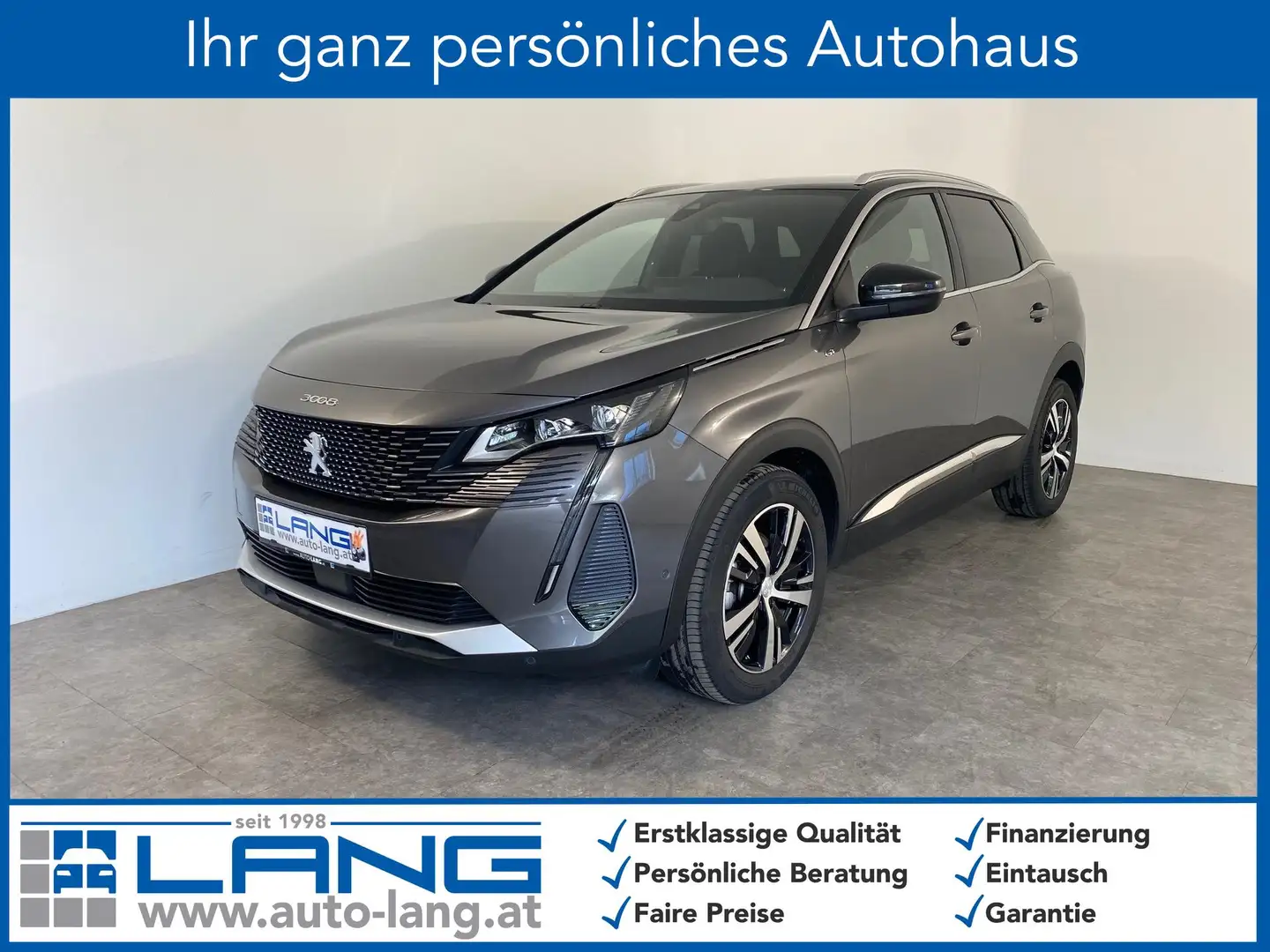 Peugeot 3008 1.2 PureTech 130 GT LED*NAVI*RFK 96 kW (131 PS)... Gris - 1