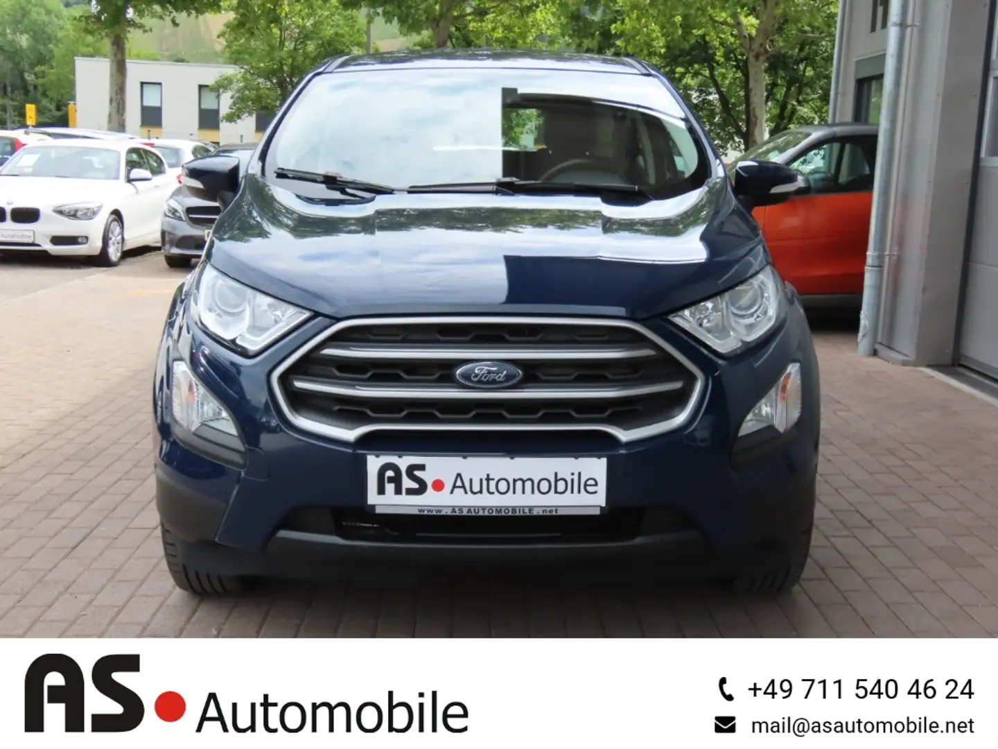 Ford EcoSport Trend 1.0 2.Hd*scheckheftgepflegt*Gar. Blau - 2