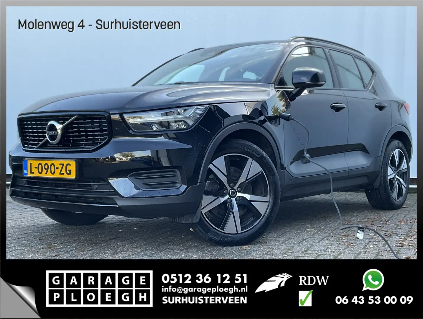 Volvo XC40 1.5 T5 262pk PHEV Recharge R-Design Elek.Trekhaak Nero - 1