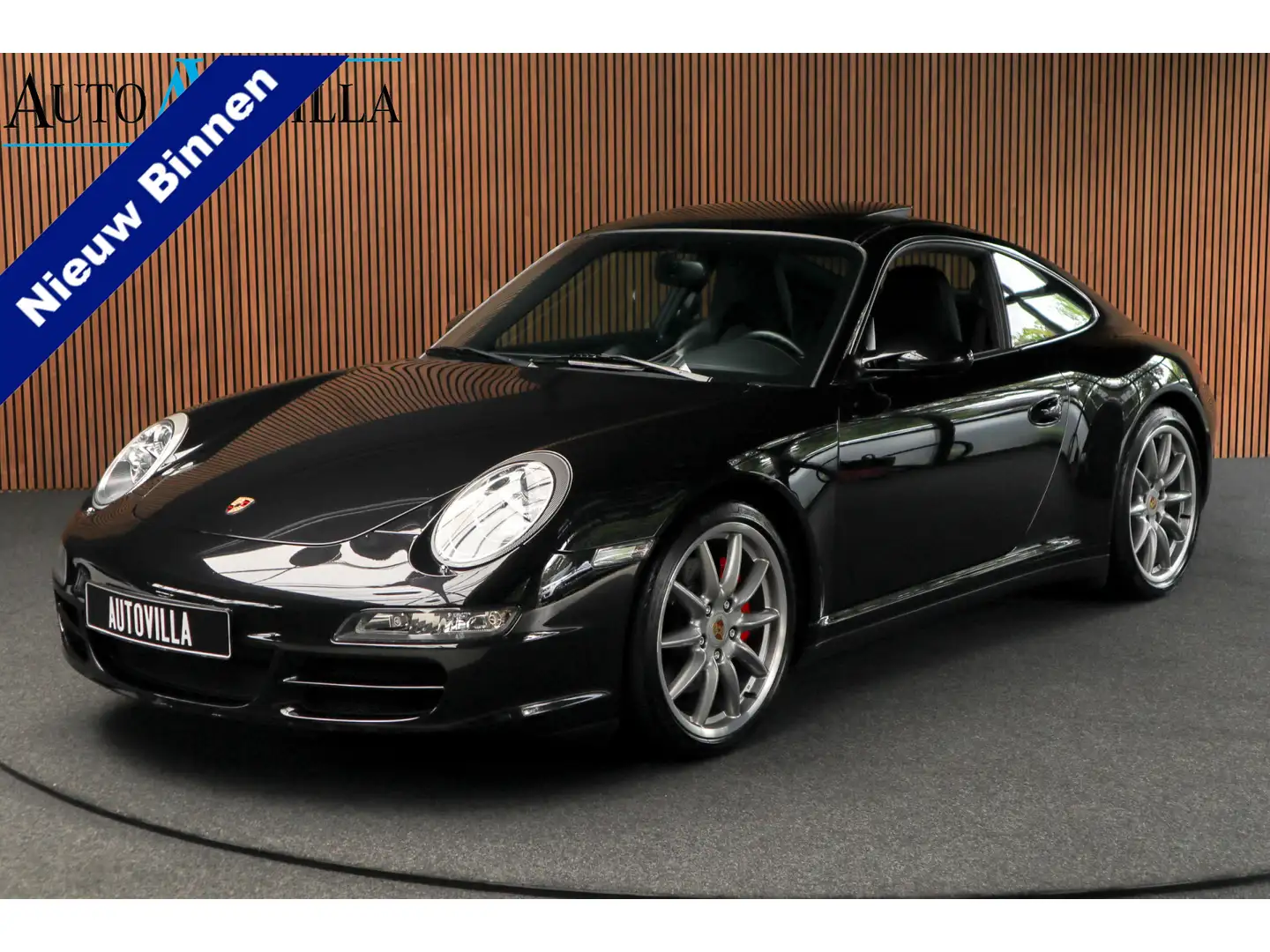 Porsche 997 3.8 Carrera 4S Open dak Bose Alcantarahemel Navi C Noir - 1