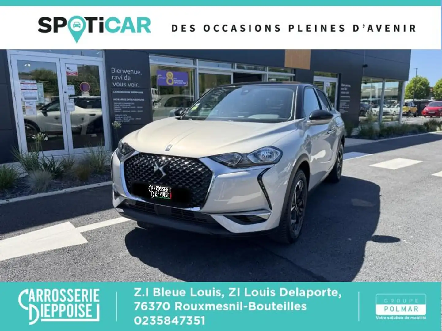 DS Automobiles DS 3 Crossback BlueHDi 130ch So Chic Automatique 7cv Schwarz - 1