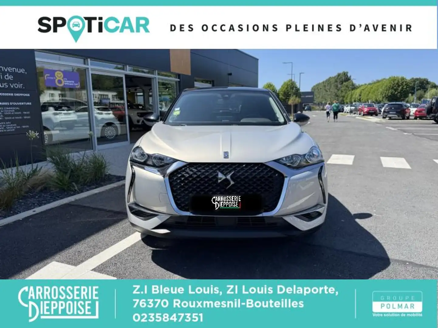 DS Automobiles DS 3 Crossback BlueHDi 130ch So Chic Automatique 7cv Schwarz - 2