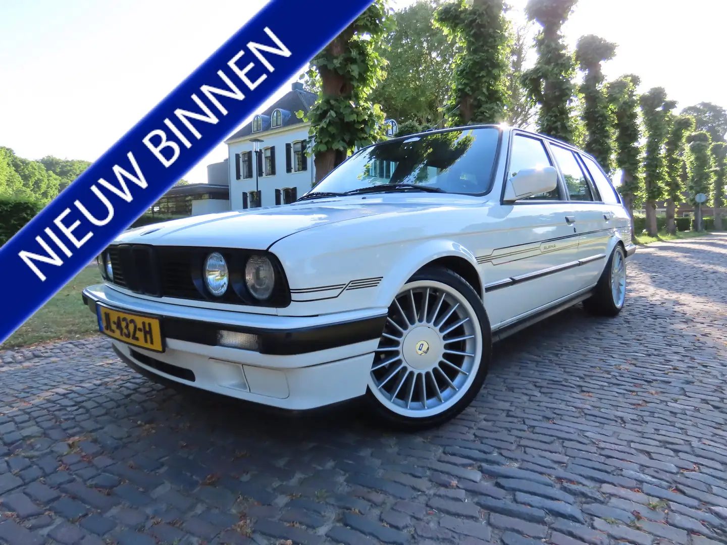BMW 325 3-serie Touring i E 30 M50 B25 Motor 192 PK!!! Alp Wit - 1