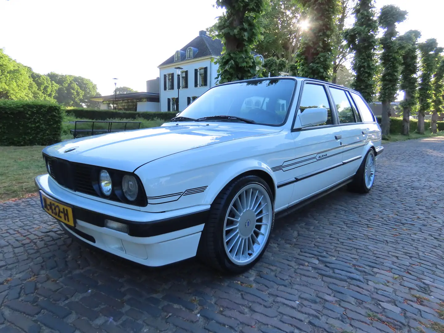 BMW 325 3-serie Touring i E 30 M50 B25 Motor 192 PK!!! Alp Wit - 2