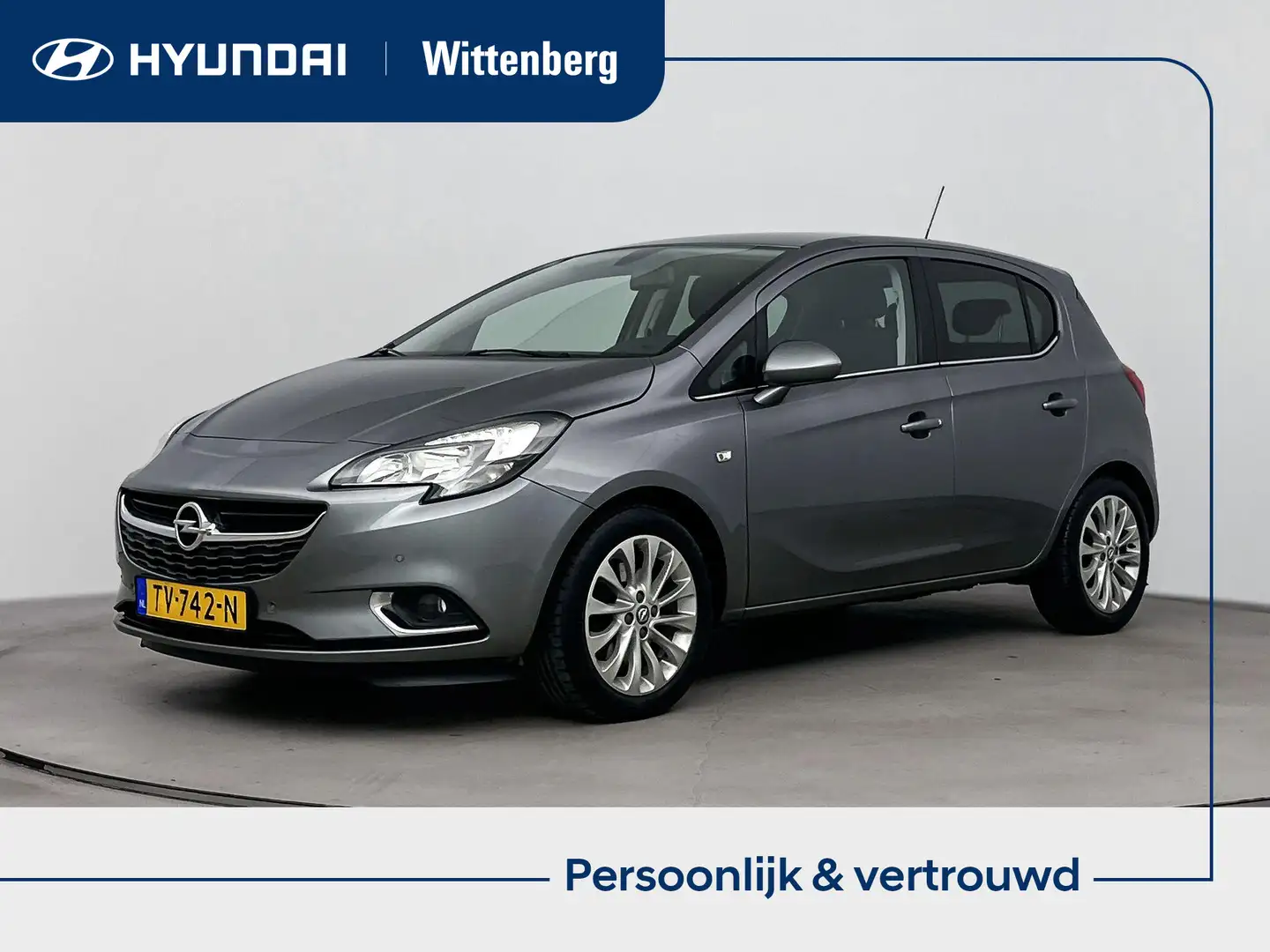 Opel Corsa 1.0 TURBO ONLINE EDITION | NAVI | CLIMA | CRUISE | Grijs - 1