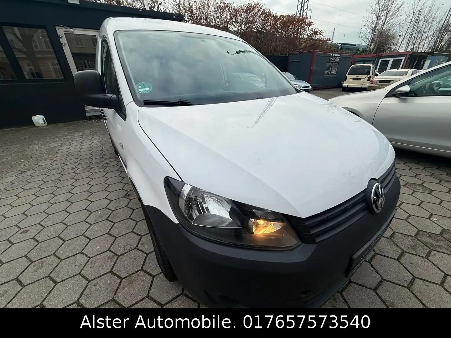 Volkswagen Caddy Kasten EcoProfi, Klimaanlage,Scheckheftgep Blanc - 1