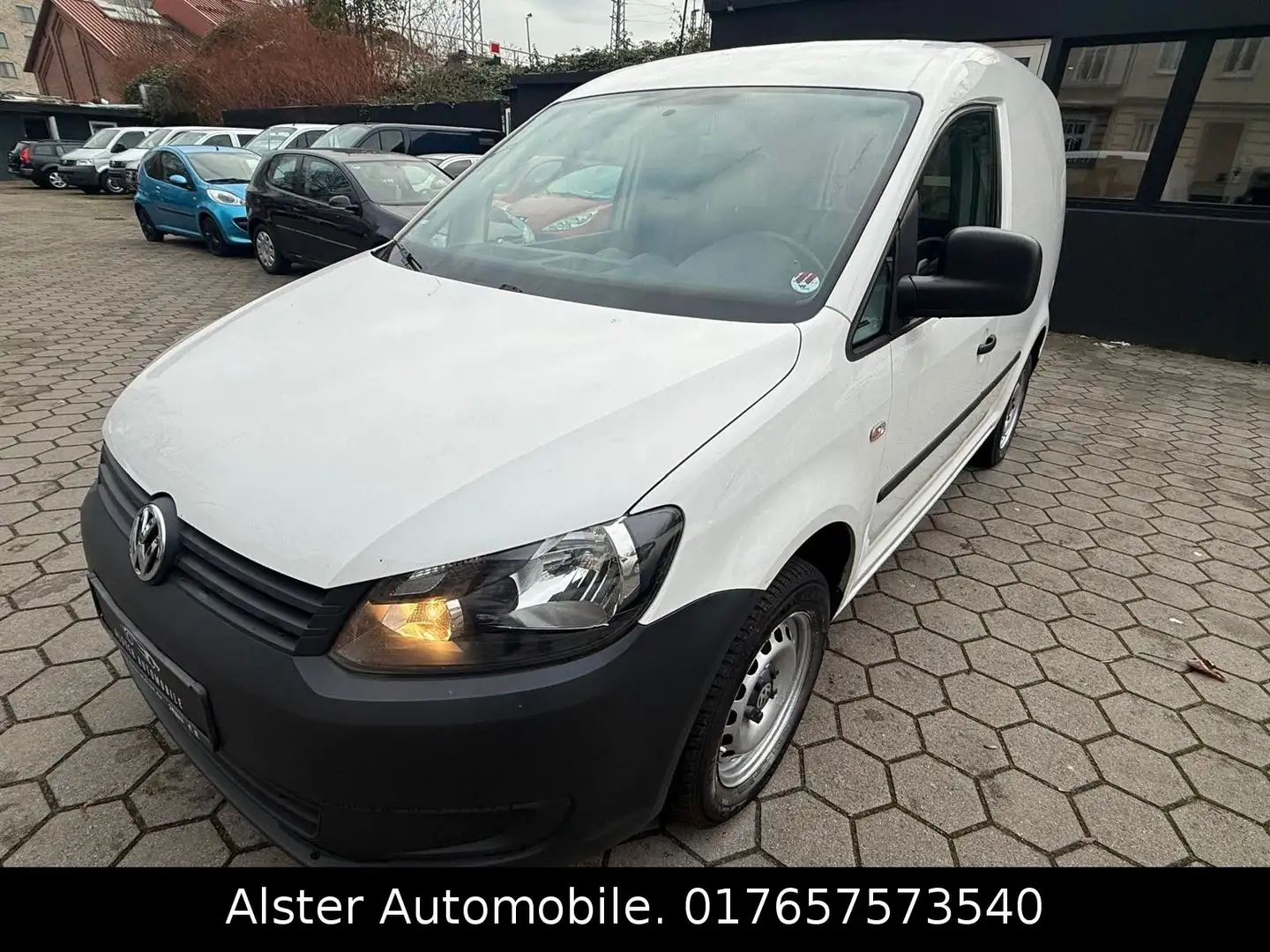 Volkswagen Caddy Kasten EcoProfi, Klimaanlage,Scheckheftgep Blanc - 2