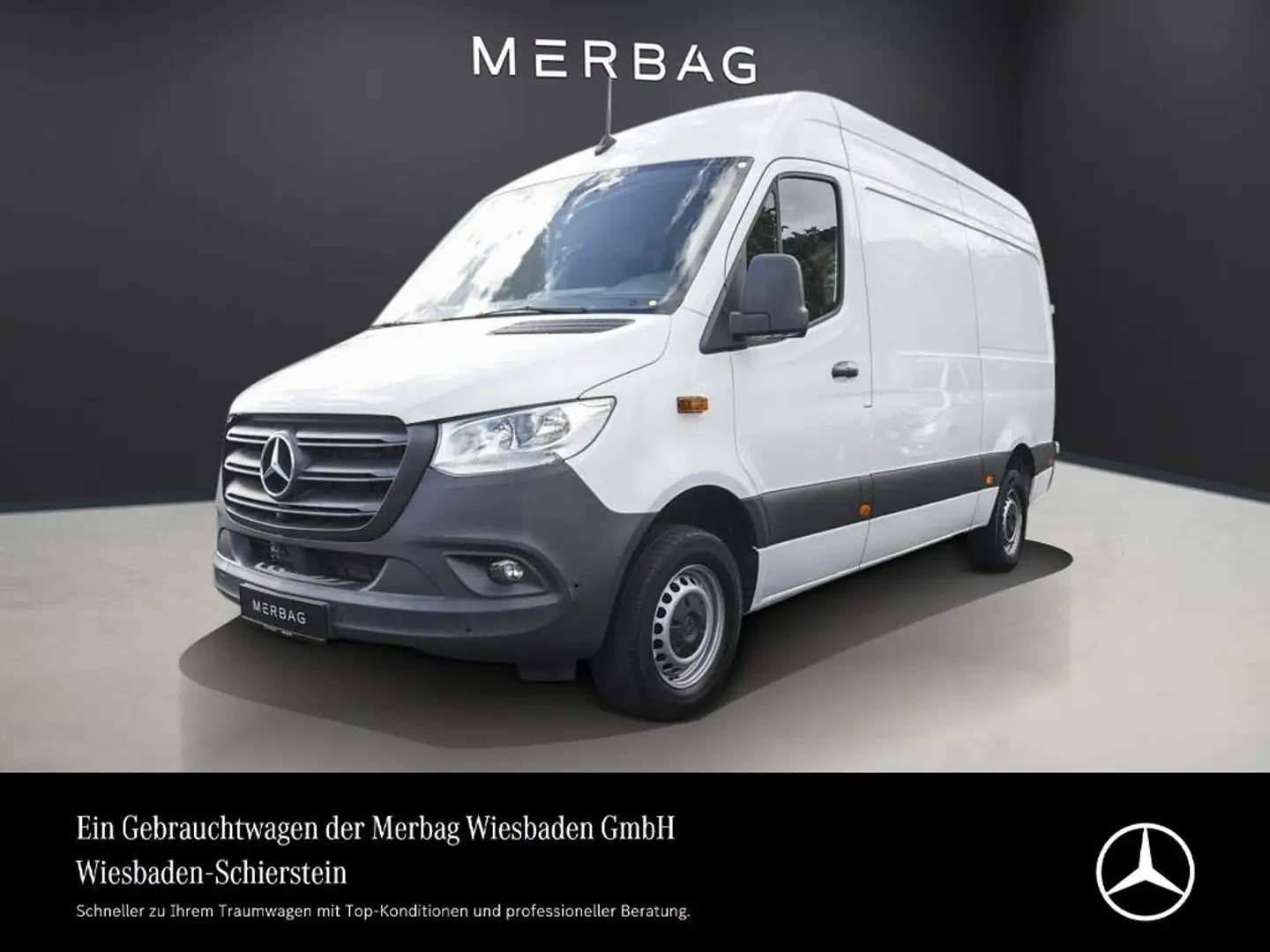 Mercedes-Benz Sprinter 317 CDI 360° Kamera MBUX Berganf. MFL Weiß - 1