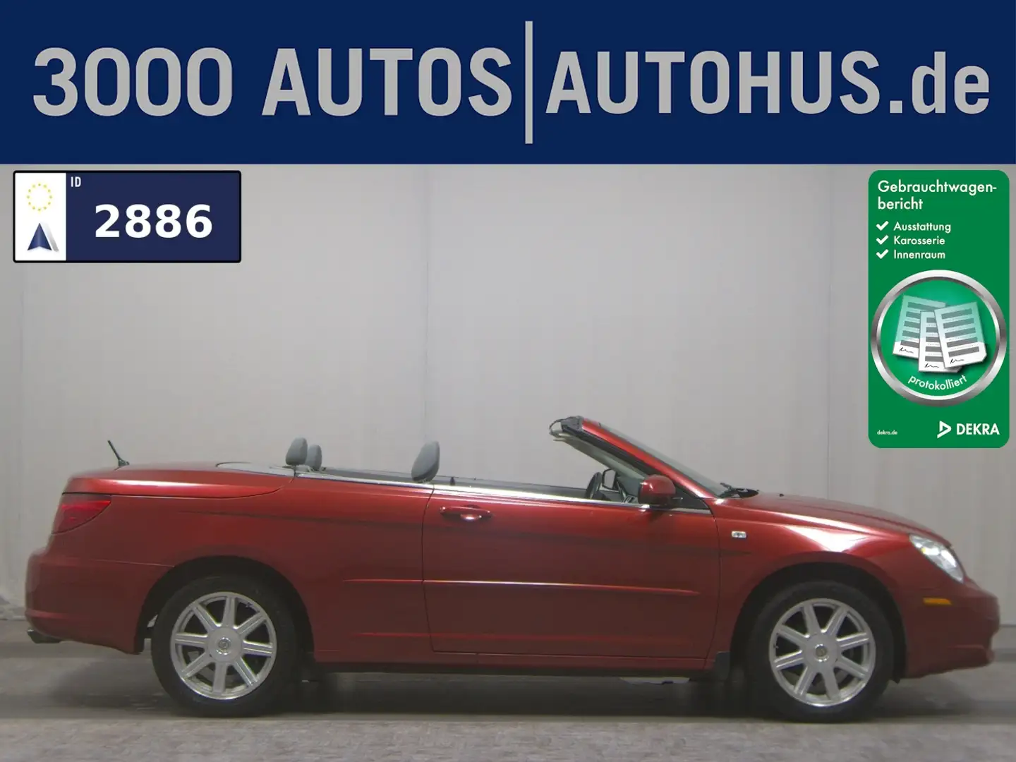 Chrysler Sebring 2.0 CRD 4-Sitzer RfK Rot - 1