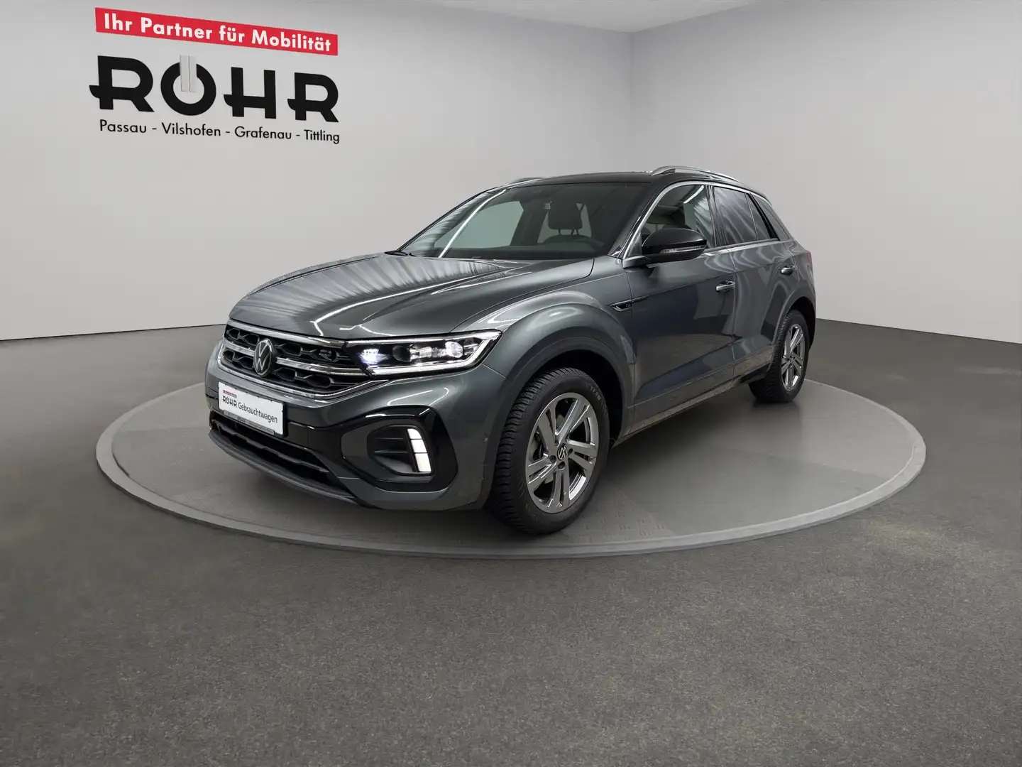 Volkswagen T-Roc R-Line (Navi.AHK.LED) 1.5 TSI DSG Grau - 2