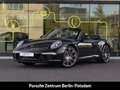 Porsche 991 911 Carrera Cabrio Black Edition Sportabgas Noir - thumbnail 1