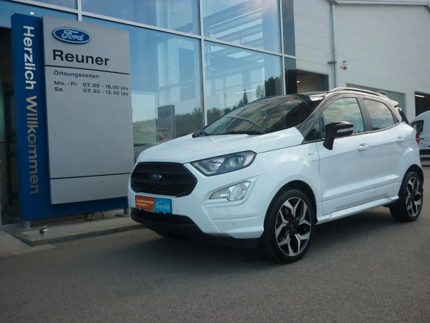 Ford EcoSport ST-Line Blanc - 1
