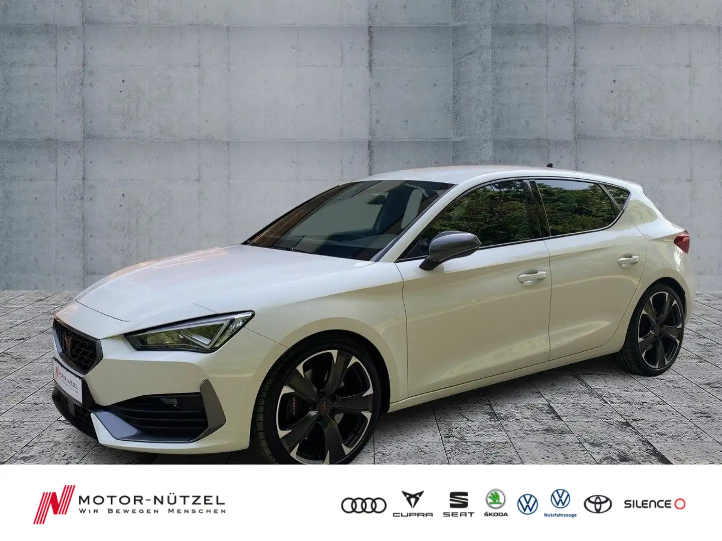 CUPRA Leon VZ 2.0 TSI DSG LED+NAVI+ACC+SHZ+DAB+19Z Wit - 1