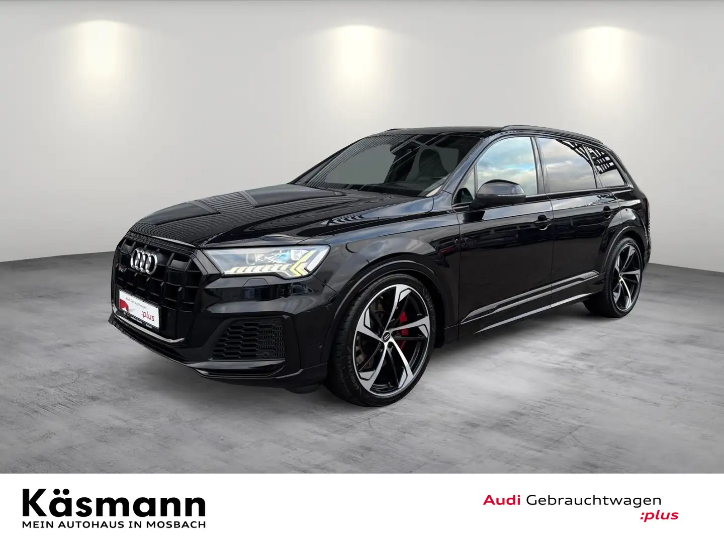Audi SQ7 TDI qu 7 SITZE HD-MATRIX AHK HUD PANO STDHZ Noir - 2