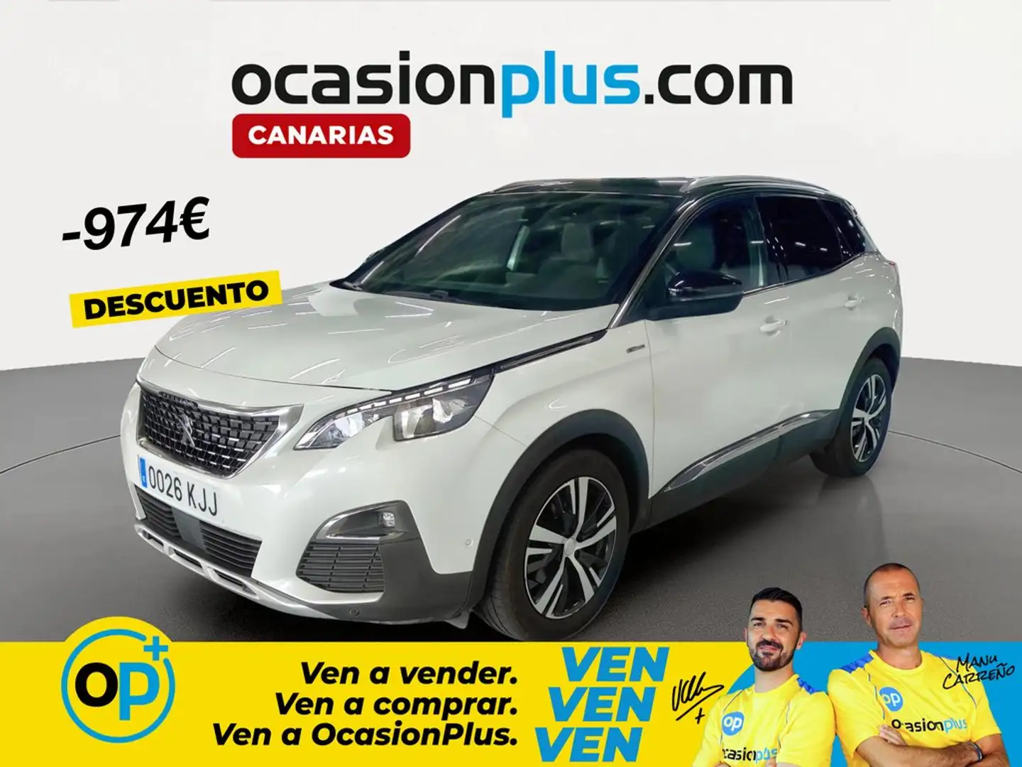 Peugeot 3008 1.6 THP GT Line EAT6 165 Blanco - 1