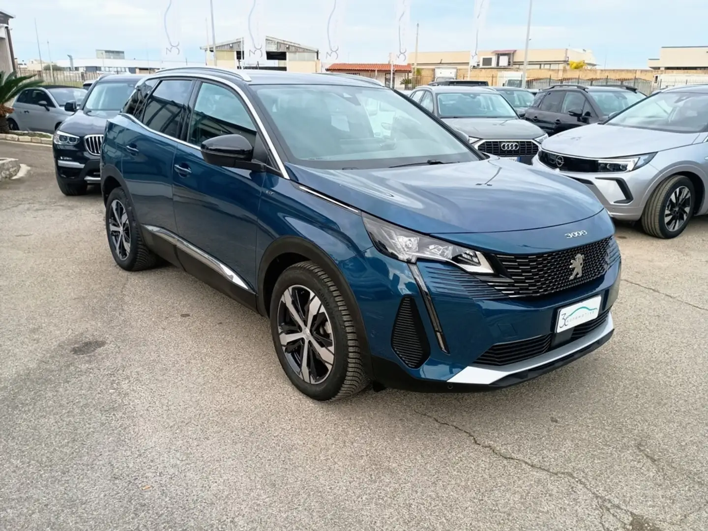 Peugeot 3008 BlueHDi 130 S&S EAT8 GT Blau - 1