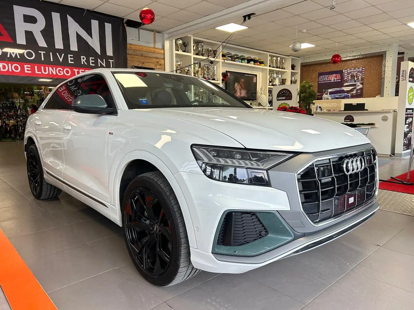 Audi Q8 50 3.0 tdi mhev Sport quattro tiptronic Blanco - 1